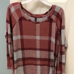 Plaid Tunic
